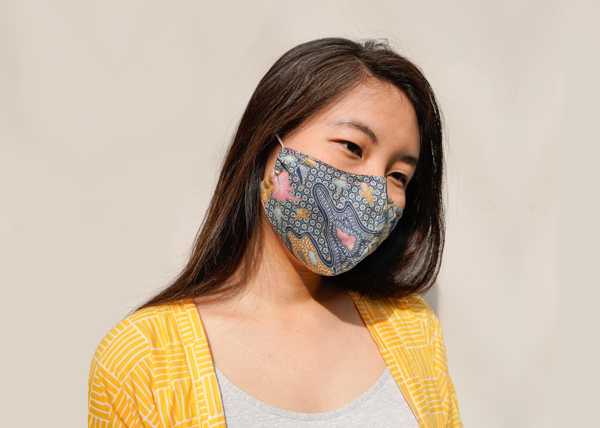 Short of masks? Make your own fabric mask (with nose wire and filter pocket!)